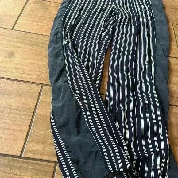 Rag & bone navy logo stripe jumpsuit size 6 - Picture 5 of 7